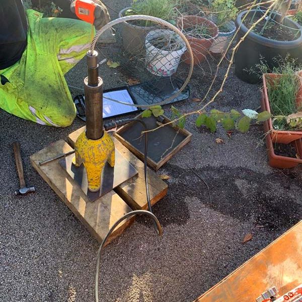 Sliding retaining wall remediation | Olton Structural Consulting, Bury St. Edmunds, Suffolk