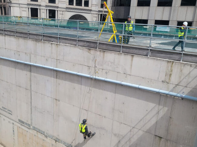 roped access inspections - Olton Structural Consulting